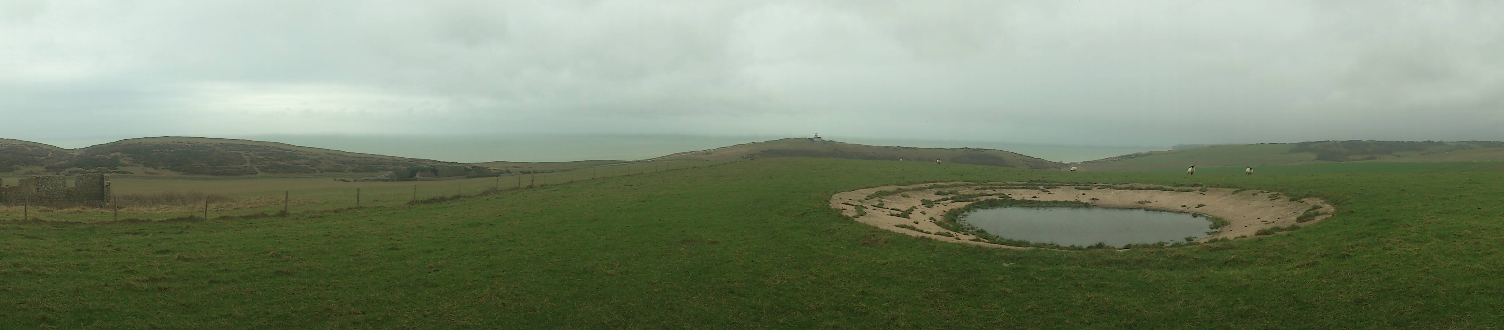 Běh z Polegate k Belle Tout lighthouse