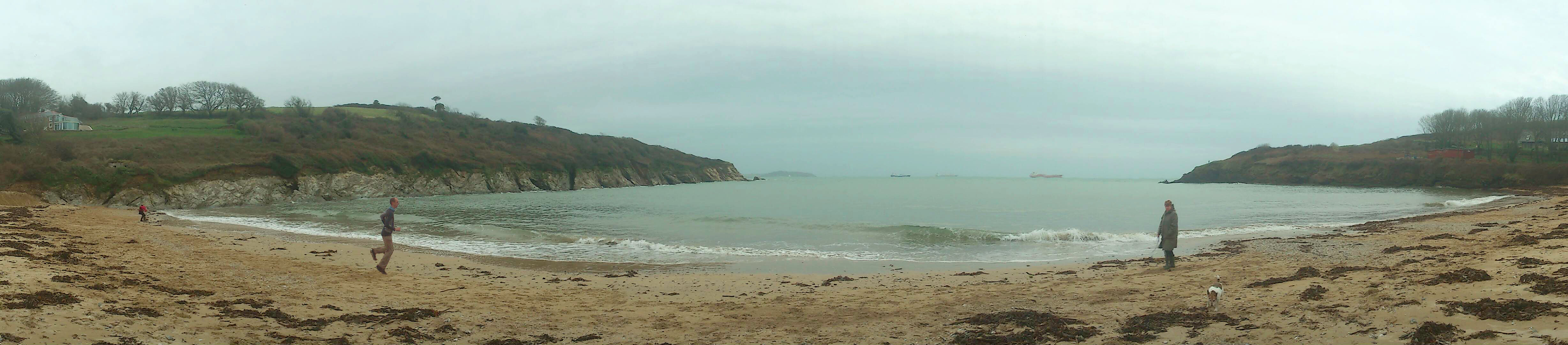 Běh k Maenporth Beach